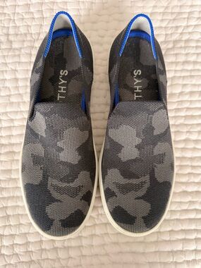 Rothy’s Sneakers Black Camo Size 7